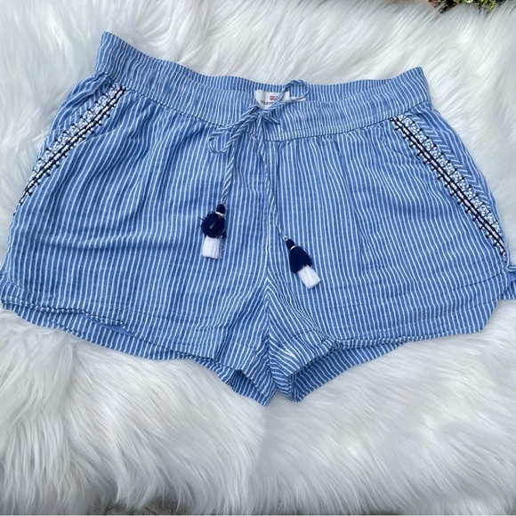🐳 Vineyard Vines - Striped Pull-On Embroidered Shorts - size small - Picture 3 of 9